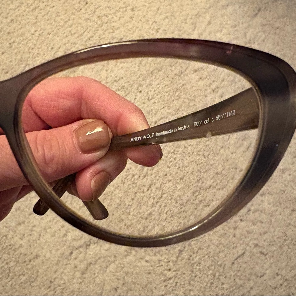 Andy Wolf Cat Eye Frames - image 6